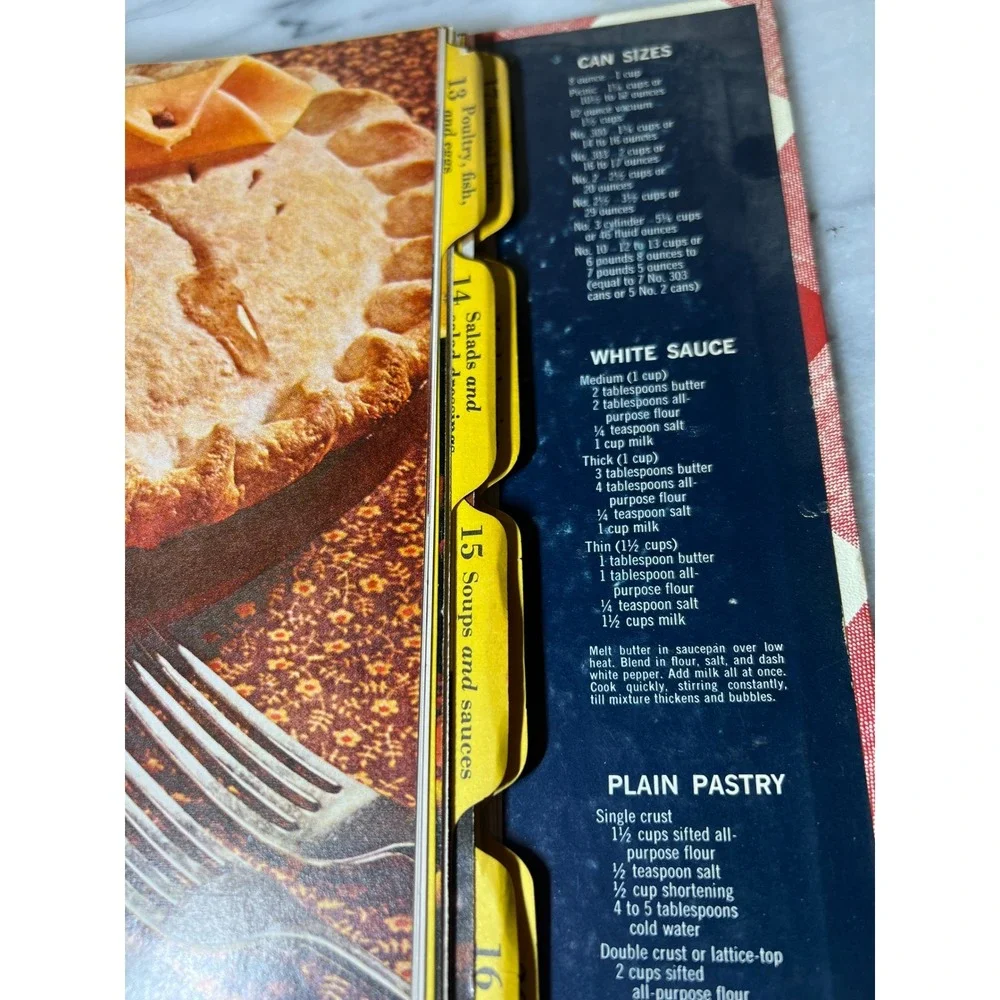 Better Homes and Gardens New‎ Cook Book Vintage Gingham Plaid 5-Ring Binder